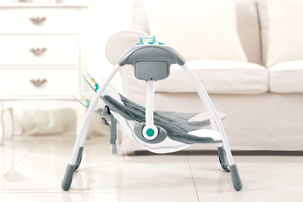 Love N Care Portable Swing – Green - Image 3