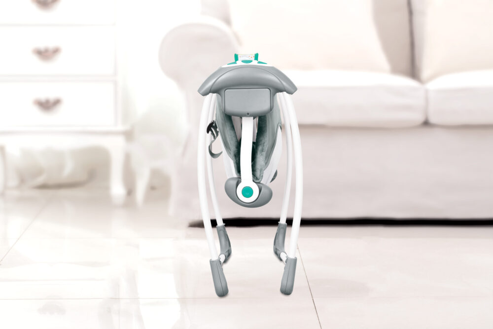 Love N Care Portable Swing – Green - Image 4